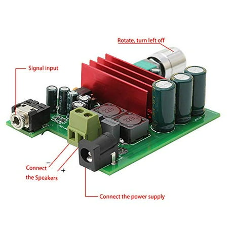 subwoofer Nobsound 100W TPA3116D2 Amplificador Subwoofer Digital Power Amp Board NE5532 OPAMP 8-25V